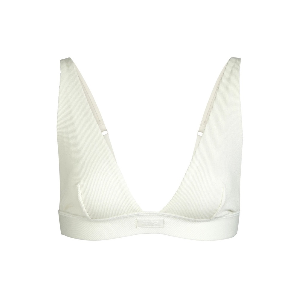 Skims Cotton Plunge Bralette